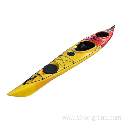 2021 Factory Direct Sale 518cm 2 Person Sea Kayak Construction K2 Polyethylene Tandem Sea Kayak For Water Sport